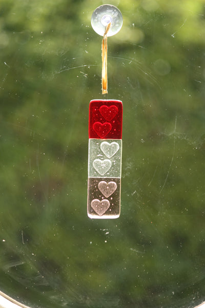 Red Heart Suncatcher