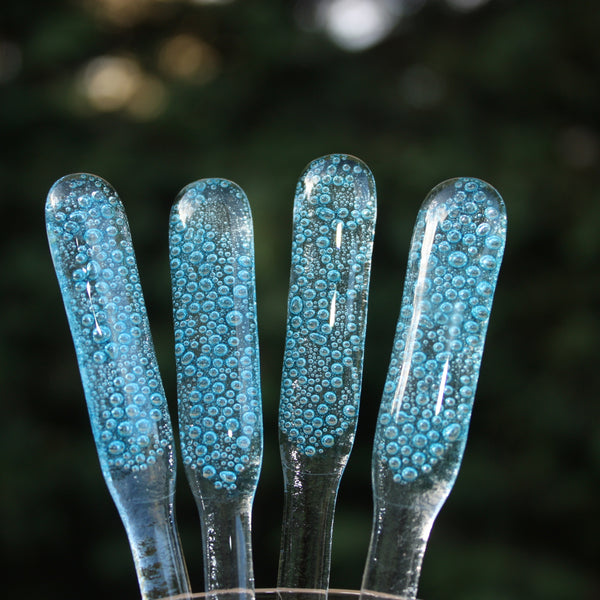 Blue Copper Cocktail Stirrers