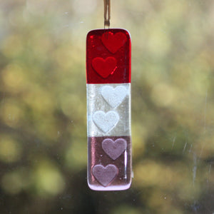 Red Heart Suncatcher