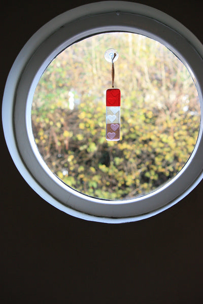 Red Heart Suncatcher