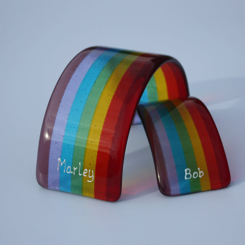 Personalised Pet Memorial Rainbow Bridge