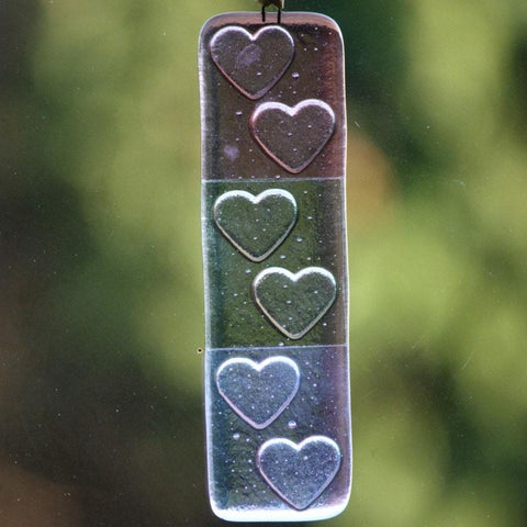 Purple Heart Suncatcher