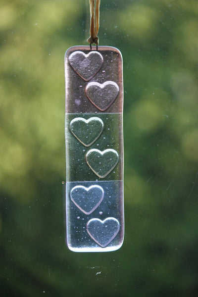 Purple Heart Suncatcher