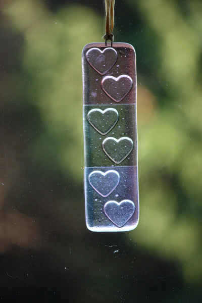 Purple Heart Suncatcher